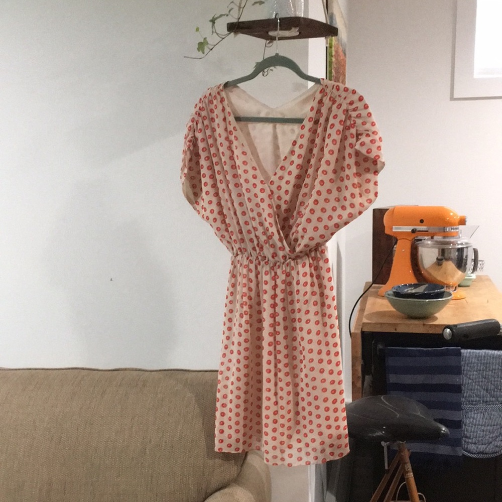 Anthropologie silk dress, size x-small